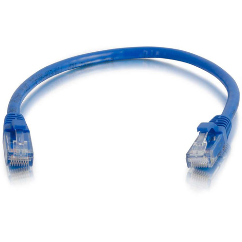 C2G 10' Cat6 550MHz Snagless Patch Ethernet Cable (Blue)