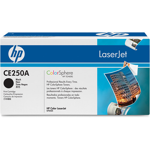 HP 504A Color LaserJet Black Print Cartridge