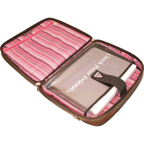 Mobile Edge ScanFast Element Checkpoint Friendly Briefcase (Pink)