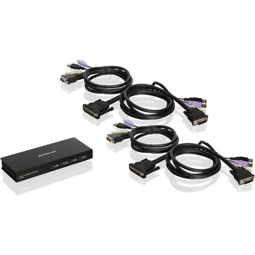 IOGEAR GCS1004 4-Port USB DVI KVM Switch