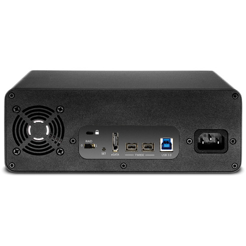 Glyph Technologies StudioRAID 2TB 2-Bay USB 3.1 Gen 1 RAID Array (2 x 1TB)