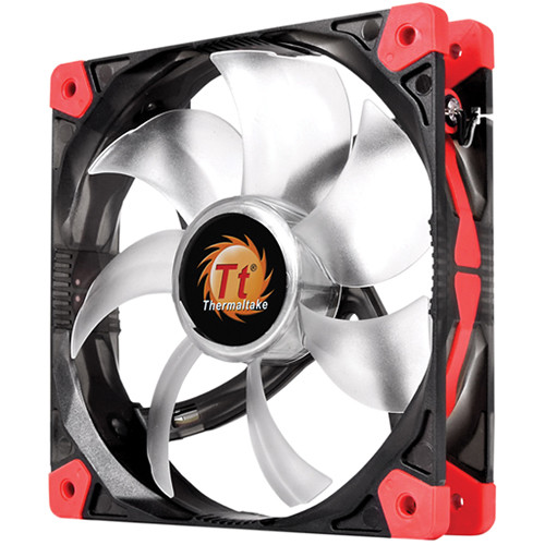 Thermaltake Luna 12 LED Cooling Fan (Red)