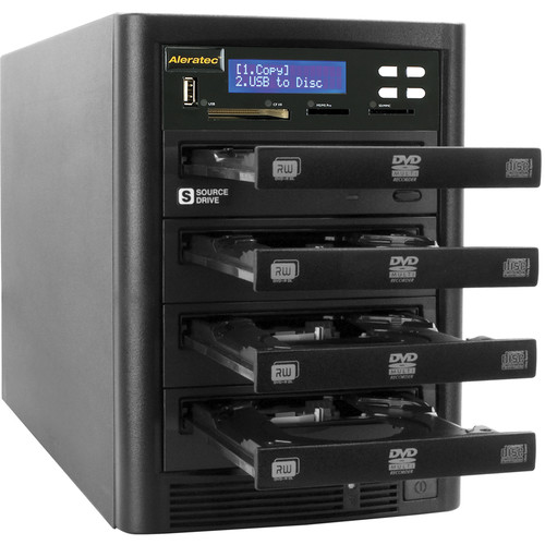 Aleratec 1:3 DVD/CD Flash Copy Tower Duplicator