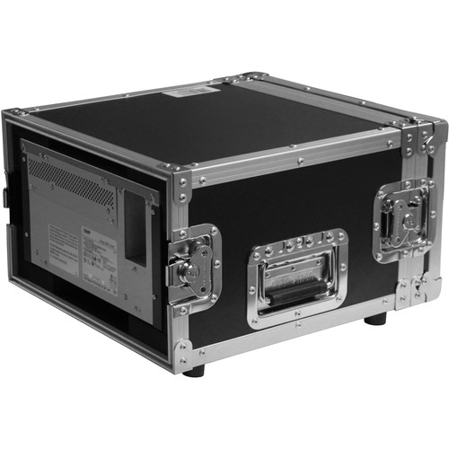 Odyssey Innovative Designs Flight Zone DNP DS40 / DS80 Photo Booth Printer Case (Black on Chrome)