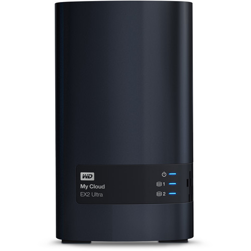 WD My Cloud Expert Series 8TB EX2 Ultra 2-Bay NAS Server (2 x 4TB)