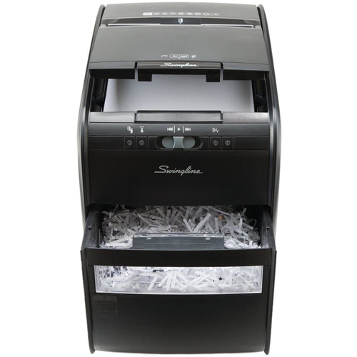 Swingline Stack-and-Shred 80X Cross-Cut Auto-Feed Shredder (80 Sheets, 1 User)