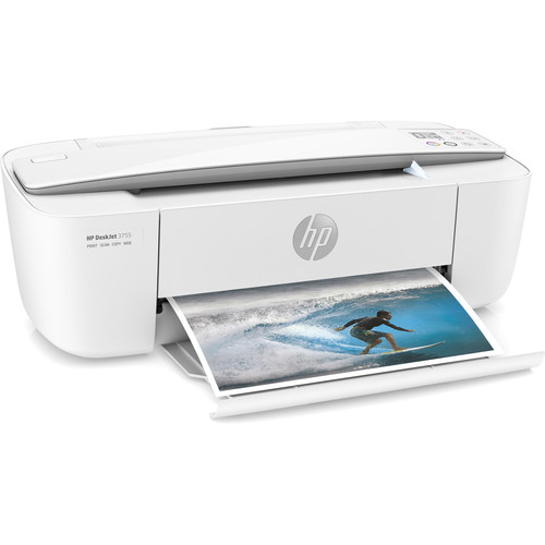 HP DeskJet 3755 All-in-One Inkjet Printer (White)