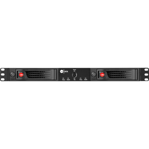 CRU-DataPort External Storage Enclosure with Two TF SAS/SATA 6G Drives and Two USB3 (1 RU, US Plug)