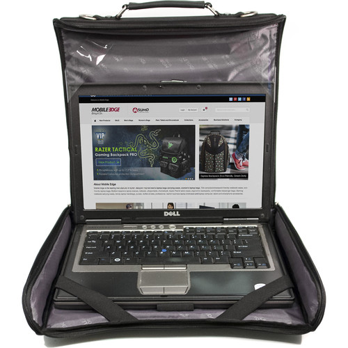 Mobile Edge 2.0 Express Briefcase for 11.6" Laptop (Black)