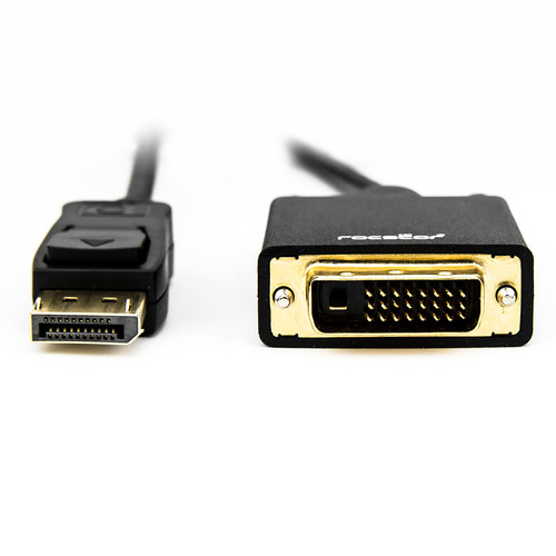 Rocstor DisplayPort 1.2 Male to DVI-D Male Adapter Cable (6')