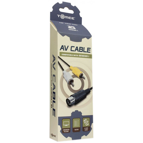 HYPERKIN Tomee AV Cable for Sega Genesis 1 System (Retail Packaging)