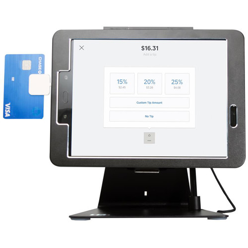 CTA Digital Security Kiosk Stand with Locking Case and Cable for Samsung Galaxy Tab A 9.7