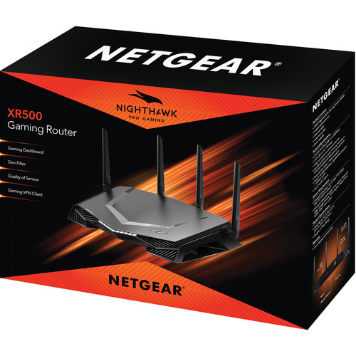 Netgear Nighthawk Pro Gaming XR500 AC2600 Wireless Dual-Band Gigabit Router