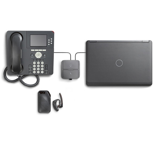 Plantronics MDA220 USB Desk Phone/Softphone Switch
