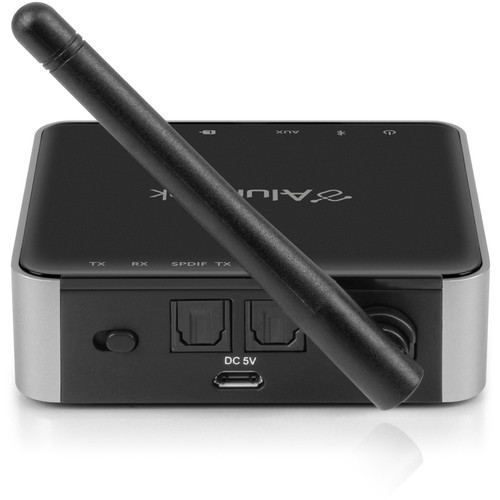 Aluratek Universal Bluetooth 5.0 Optical Audio Receiver/Transmitter