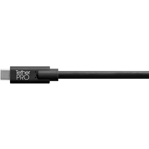 Tether Tools TetherPro USB Type-C Male to 5-Pin Mini-USB 2.0 Type-B Male Cable (15', Black)