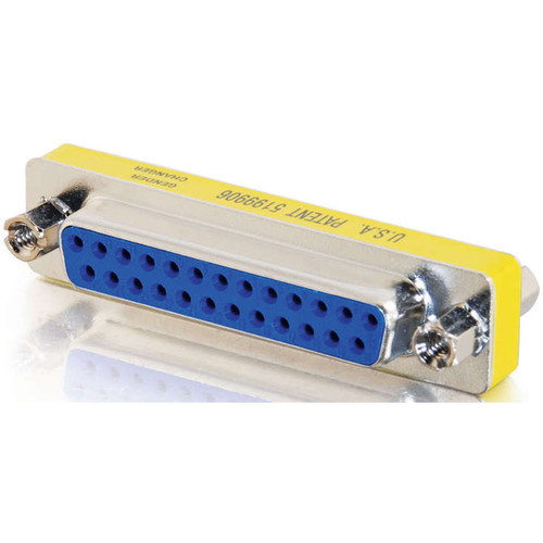 C2G DB25 F/F Mini Gender Changer (Coupler)