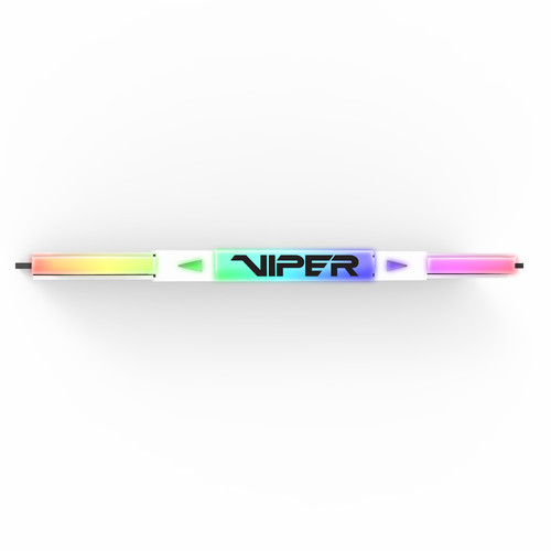 Patriot 16GB Viper RGB DDR4 3200 MHz UDIMM Memory Kit (2 x 8GB, White)