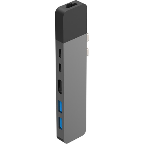 HYPER HyperDrive NET 6-in-2 Hub (Space Gray)