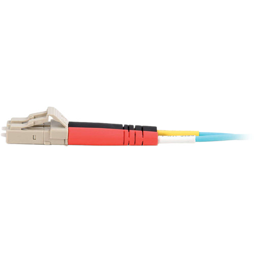 C2G LC Male to LC Male 10GB 50/125 Fiber Optic Cable OM3 (23', Aqua)