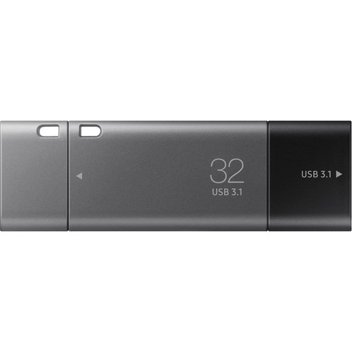 Samsung 32GB DUO Plus USB Type-C Flash Drive with USB Type-A Adapter