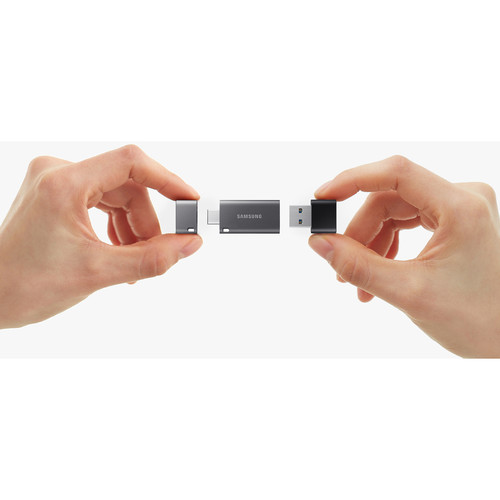 Samsung 32GB DUO Plus USB Type-C Flash Drive with USB Type-A Adapter