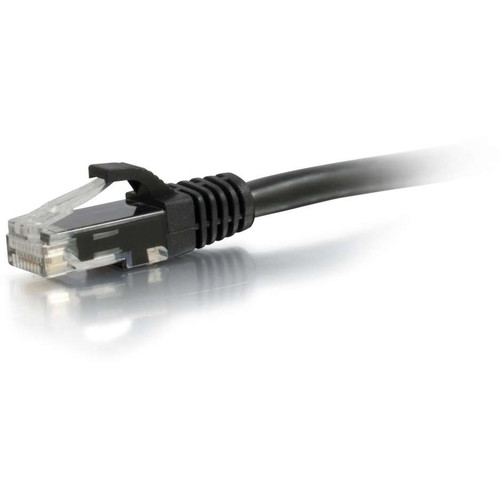 C2G RJ45 Male to RJ45 Male Cat 6 Snagless Patch Cable (8', Black)