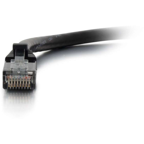 C2G RJ45 Male to RJ45 Male Cat 6 Snagless Patch Cable (8', Black)