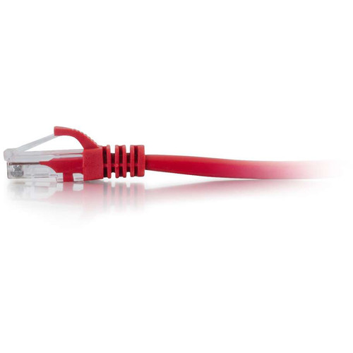 C2G RJ45 Male to RJ45 Male Cat 6 Snagless Patch Cable (2', Red)