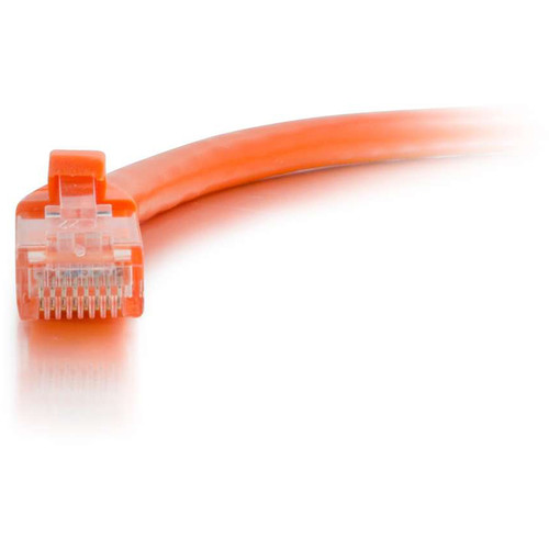 C2G RJ45 Male to RJ45 Male Cat 6 Snagless Patch Cable (15', Orange)