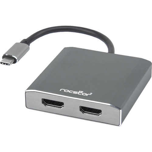 Rocstor USB Type-C to Dual HDMI Display Adapter Cable