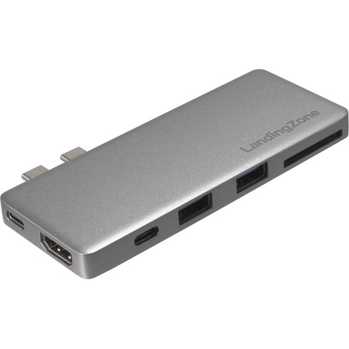 LandingZone USB Type-C Hub for MacBook Pro (Gray)