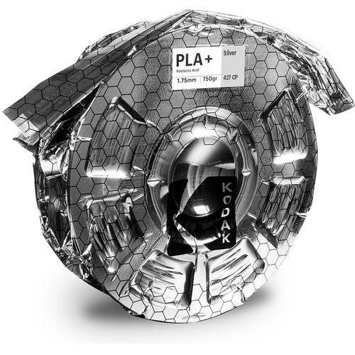 Kodak 1.75mm PLA+ Filament (750g, Silver)