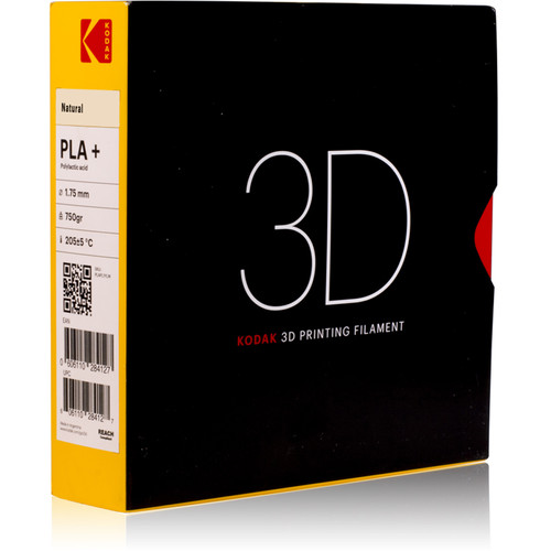 Kodak 1.75mm PLA+ Filament (750g, Natural)