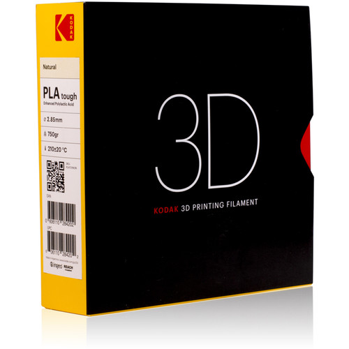 Kodak 2.85mm PLA Tough Filament (750g, Natural)