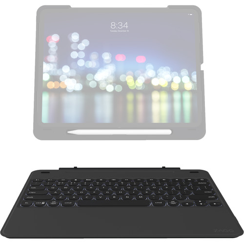 ZAGG Slim Book Go Keyboard for 12.9" Apple iPad Pro (2018,&nbsp;Black)