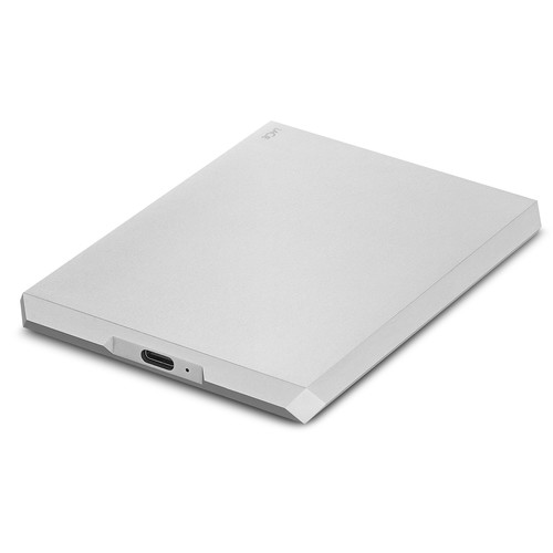 LaCie 2TB USB 3.1 Type-C Mobile Drive (Moon Silver)