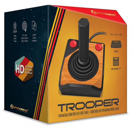 HYPERKIN Trooper Premium Controller for Atari 2600 & HYPERKIN RetroN 77 Consoles