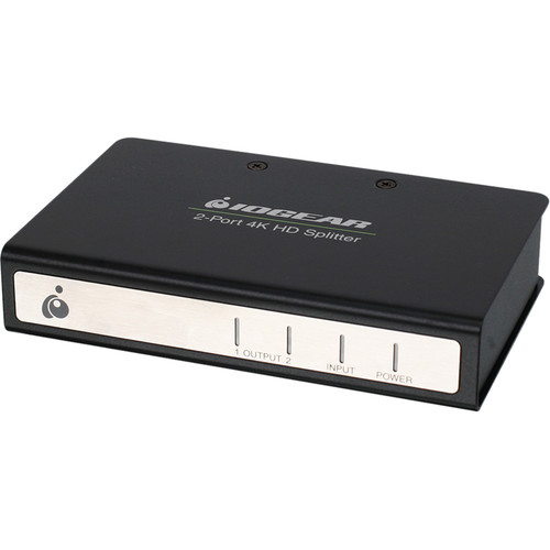 IOGEAR 2-Port Cinema 4K HDMI Splitter with Cables