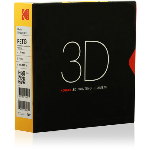 Kodak 1.75mm PETG Filament (750g, White)