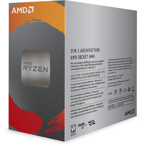 AMD Ryzen 5 3600 3.6 GHz Six-Core AM4 Processor