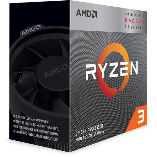 AMD Ryzen 3 3200G 3.6 GHz Quad-Core AM4 Processor