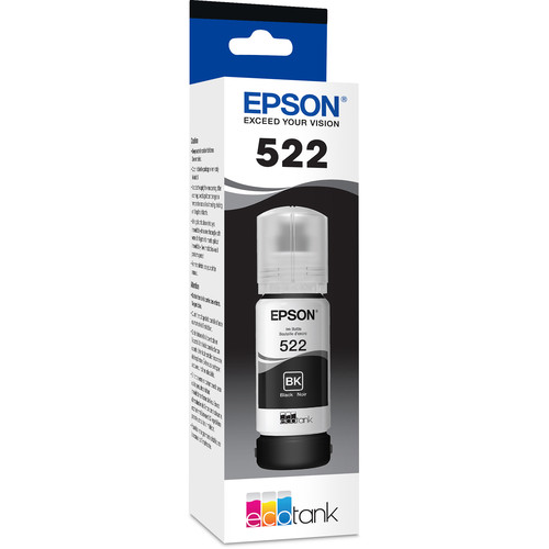 Epson T522 Black Ink Bottle (65mL)