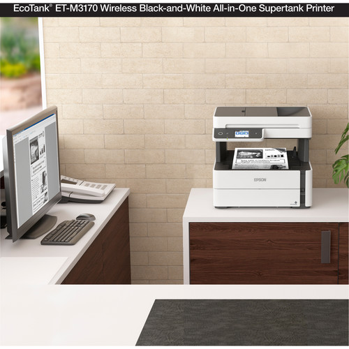 Epson EcoTank ET-M3170 Wireless Monochrome All-in-One Supertank Printer