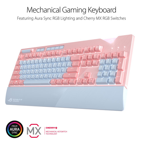 ASUS Republic of Gamers Strix Flare Backlit Mechanical Keyboard (Cherry MX Brown)