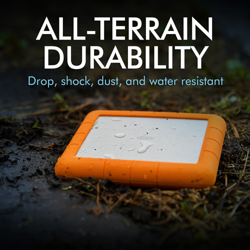 LaCie 8TB Rugged RAID Shuttle USB 3.1 Gen 2 Type-C External Hard Drive
