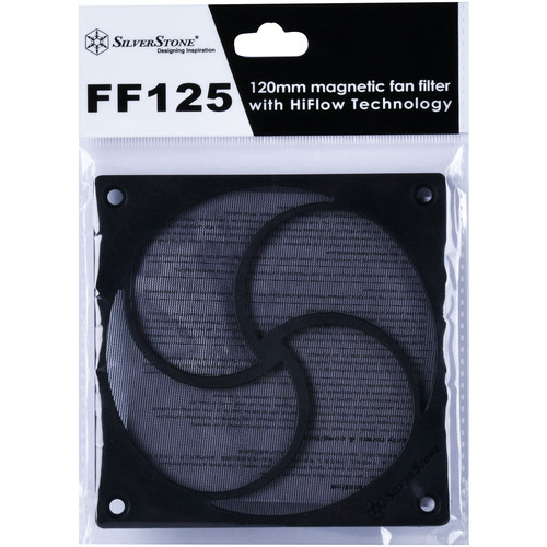 SilverStone FF125 Magnetic 120mm Fan Filter