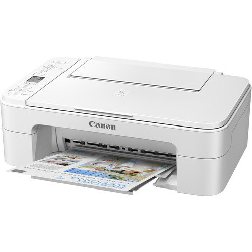 Canon PIXMA TS3320 Wireless Inkjet All-in-One Printer (White)