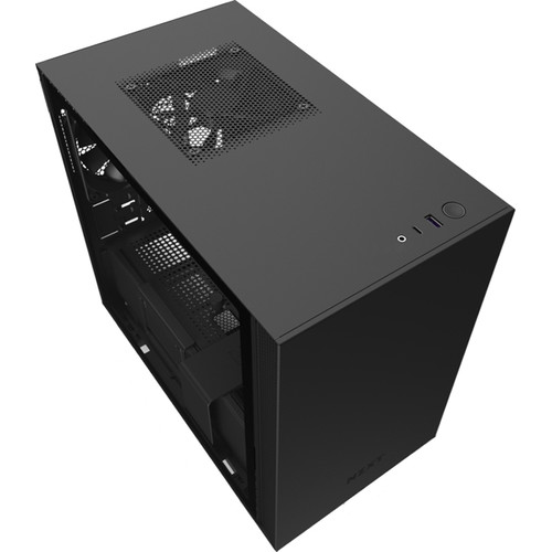 NZXT H210 Mini-Tower Case (Matte Black)