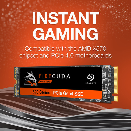 Seagate 1TB FireCuda 520 M.2 Internal SSD